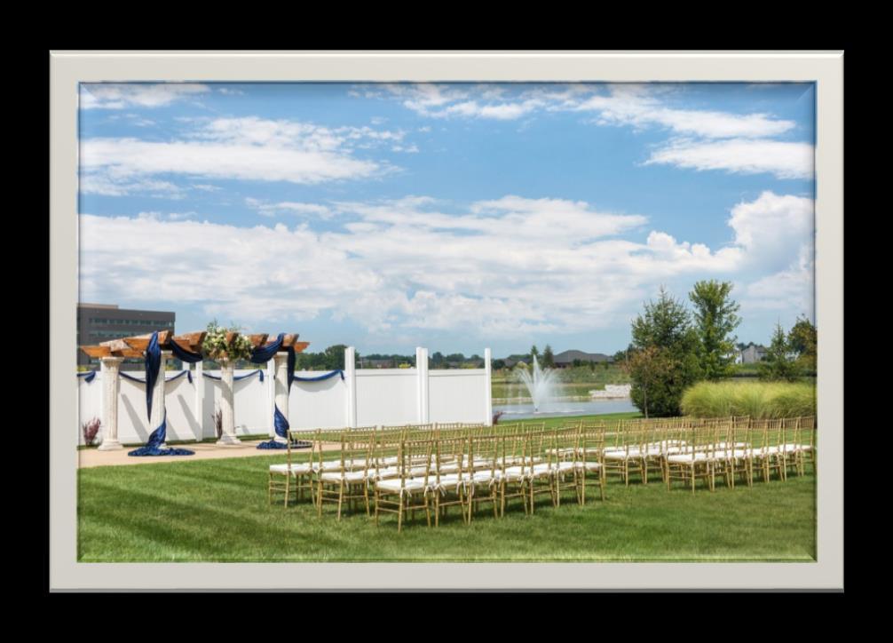 C E R E M O N Y R AT E S I n c l u s i o n s Ceremony Rehearsal the Previous Day Max of 3 Hours Use of Space Use of Pergola in Garden Area Banquet Chairs Get