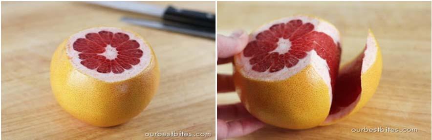 Segmenting Citrus Segmenting or sectioning citrus means cutting the fruit so the