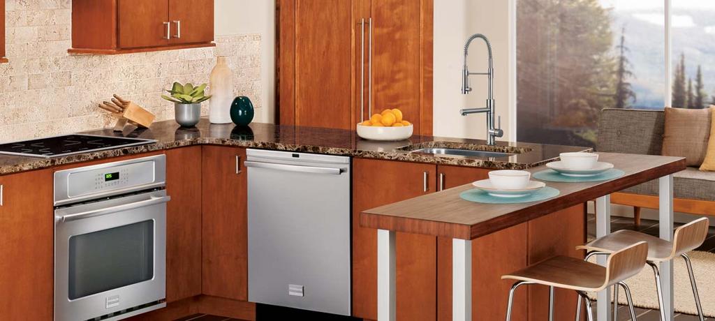 Frigidaire offers a full line of home appliances from toasters and blenders to refrigerators and dishwashers.