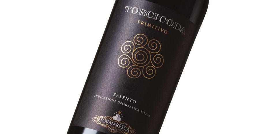 RED WINE SOUTHERN ITALY & ISLANDS PRIMITIVO VISCONTI DELLA ROCCA - Puglia 23.50 This Primitivo is intense, full-bodied, harmonious with blackberries flavour on a basis of mature tannins.
