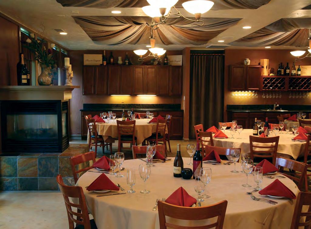 Z-Room THE Z-ROOM IS A BEAUTIFUL PLACE TO HOST AN EVENT With the ability to seat up to 70 people, our banquet room is the ideal place for a friendly gathering, important meeting or the