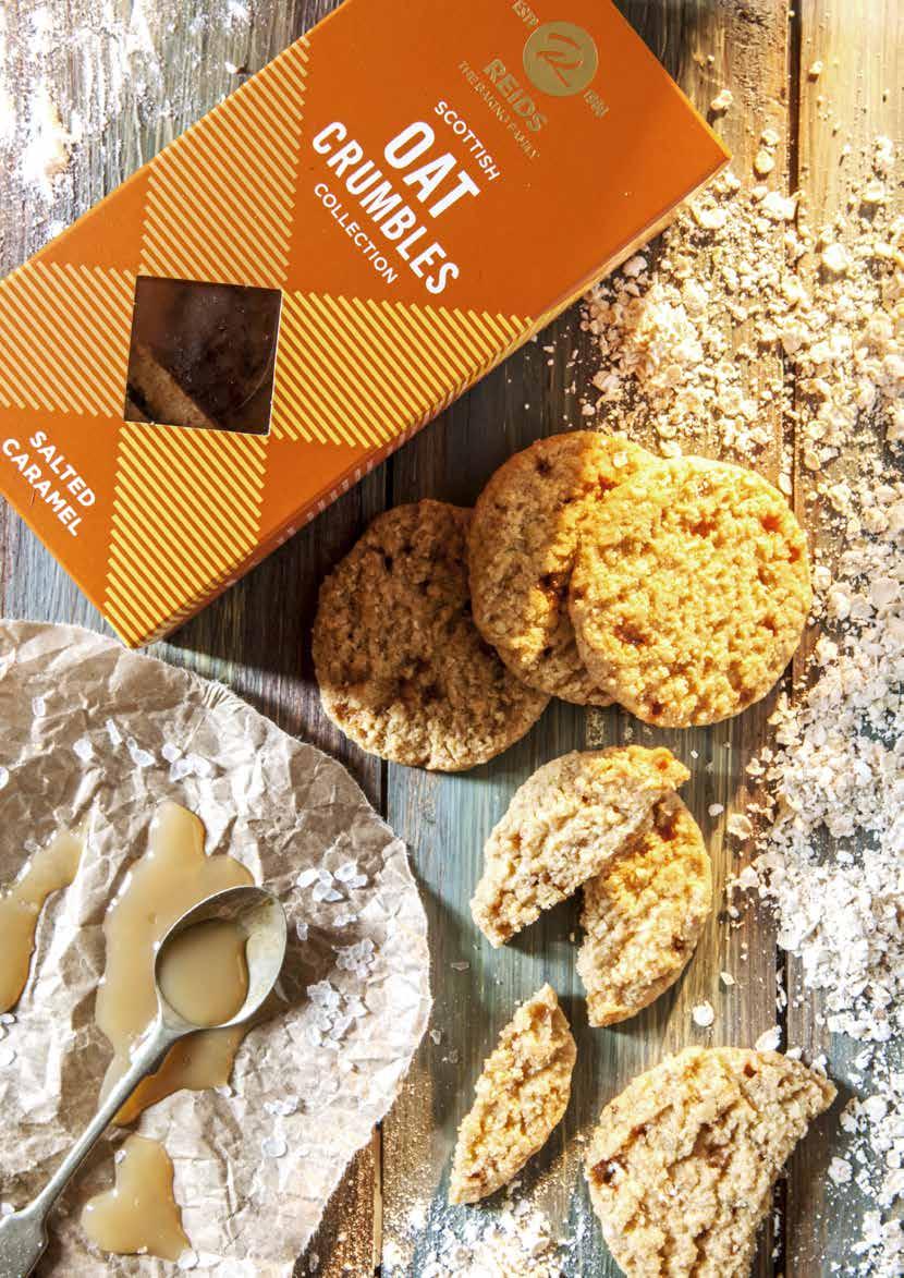 SCOTTISH OAT CRUMBLES COLLECTION Treat your taste buds to a flavoursome feast with these Oat Crumbles.