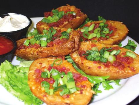 Appetizers FRIED GREEN TOMATOES The best in Louisville!! Hand-breaded green tomatoes served with our spicy creek sauce. 6.