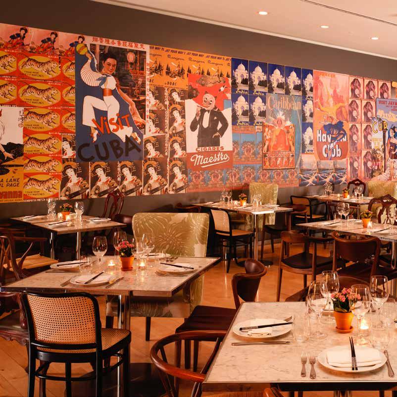 ASIA DE CUBA For global travelers with a cultured palate and a love of variety, Asia de Cuba is a destination restaurant with a must-taste fusion philosophy.