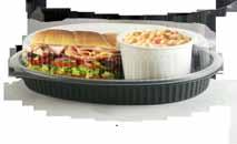 Temperatures up to 230 F under heat lamps, in warming units, or microwave Oval Platters and Lids Assorted sizes and designs in shallow polypropylene oval platters for any meal or snack occasion.