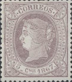 Stamps with date "1866",