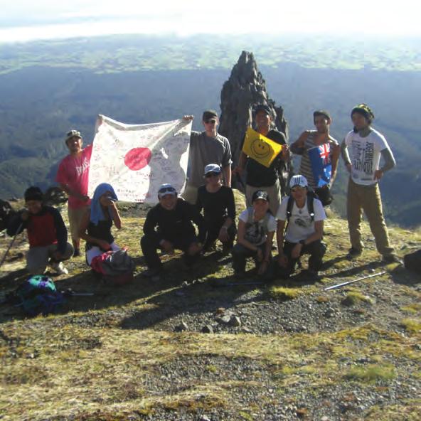 11 staff climbed Mt.