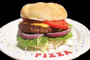 with shredded lettuce, and served with ranch dressing Veggie Wrap 759 Lettuce, tomatoes, red onions, bell peppers, and green & black olives, served with house dressing All-American Jumbo Burger