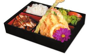 Hana Combinations (Served with Garden Salad, Miso Soup &