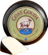 CENTRAL COAST CREAMERY GOAT GOUDA Semi-soft cheese with a smooth