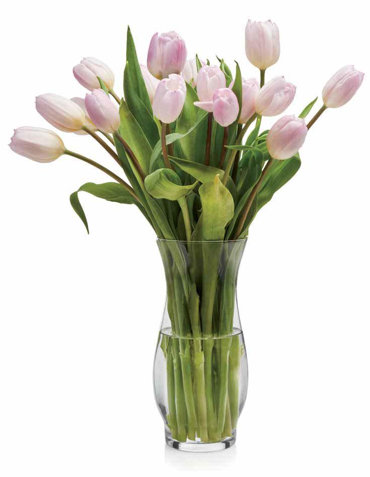 floral open stock Bouquet Vases 7" Pot Belly Vase Item No.
