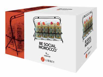 Morocco Cooler 9-PIECE CADDY SET Item No. 80941 2 sets/16.23# 1.33 cu.ft.
