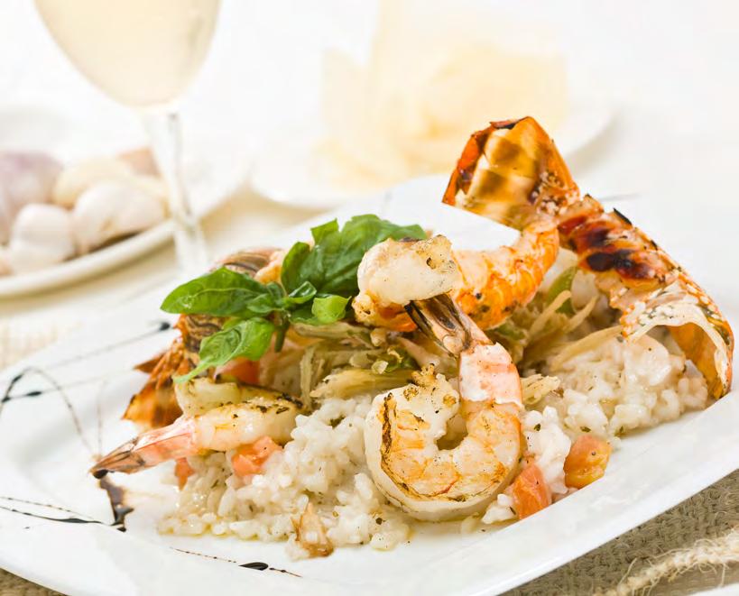 Seafood Risotto #44223 - Shrimp #39079 - Lobster Tail #72189 - Parmesan Risotto NEW!