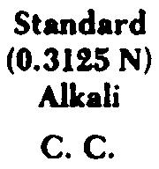 7 Table. Conversion standard (O.N) alkali solution to percent anhydrous citric acid. (. N) ARh. (. N) Anh. (. N) ARh.......6.7.8.9. ~.O 4. 4. 4. 4.4 ~. ~.6 4.7 4.8 4.9.....4..6.7.8.9 4 6 7 8 9 4 6 7.