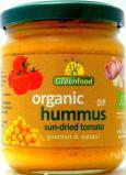 * From Allergen info: sesame seeds ORGANIC HUMMUS WITH TOMATOES Net /Gross weight: 200g / 360g Boxes in pallet: 168 Ingredients: chickpeas*, garlic*, sesame*,