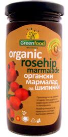 STRAWBERRY JAM Net /Gross weight: 280g / 450g Ingredients: strawberry*, agave syrup* *From ORGANIC ROSEHIP MARMA-