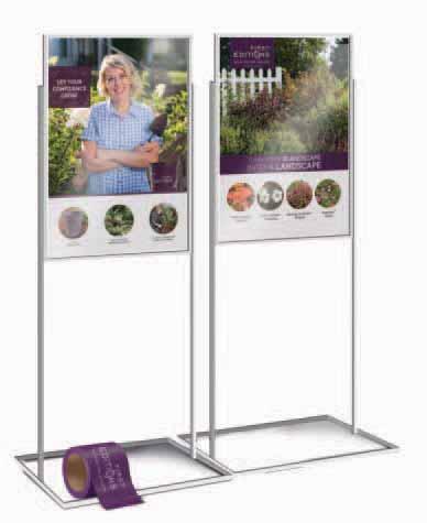 displays enhanced with visual signage. We offer high quality brand P.