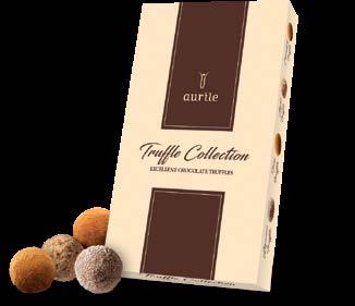 CHRISTMAS FULL OF SWEETNESS 78 79 Share a sweet moment of joy with your loved ones. Sublime AURILE chocolates will be a perfect gift under the Christmas tree!