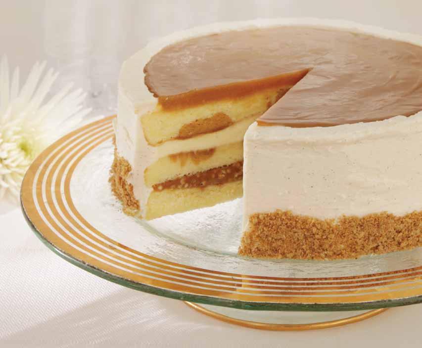 Salted Caramel Vanilla Crunch Cake Salt is a perfect foil for sweet, a balance of crave upon