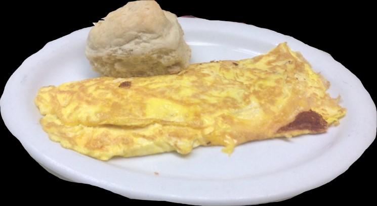 FARMER S OMELET* $7.00 HASHBROWNS, ONION, and HAM with AMERICAN CHEESE. Covered in SAUSAGE GRAVY. DENVER OMELET* $6.00 ONION, GREEN PEPPER, HAM, and MUSHROOMS with CHEDDAR CHEESE.