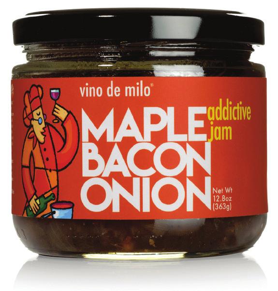 Delicious fish meals Try the newest addition! Vino de Milo s brand-new Maple Bacon Onion Jam is amazing and the most versatile condiment you ll try.