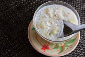 jelly,coconut pudding,
