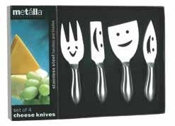 5" H Peggable Box, 12 per case 022494114063 Holes Cheese Knives,