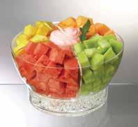 PRODYNE On Ice MULTI-USE SERVING BOWL WITH VENTED ICE CHAMBER BELOW Salad, fruit, appetizers