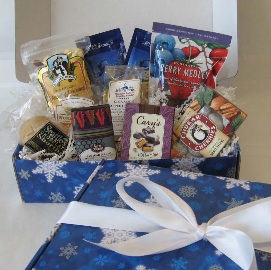 Holiday Self-Mailer Gift Boxes These boxes can be sealed and shipped anywhere in the USA!