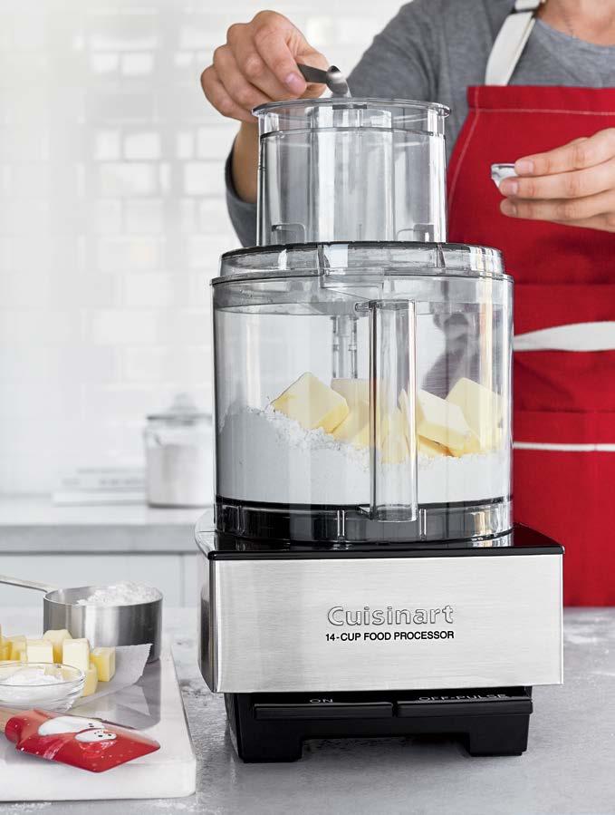 18 HOME-KED GIFTS Nothing says happy holidays like festive homemade gifts by the dozen, fresh from your oven. uisinart 14-up Food Processor Holiday baking made simple.