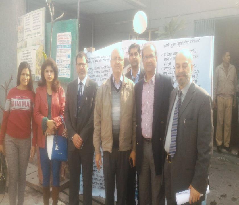 NOIDA with ICHR Team at Flag off ceremony) (GAIL
