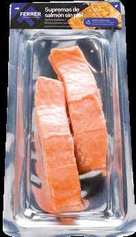 Supreme di salmone 4287 Austral hake slices 8 255g New