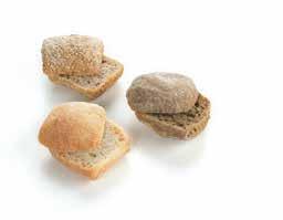 5000859 > 2104392 MINI CIABATTA FB MIX 45 g 3 x 25 PCS C/S 60 C/S PAL > 56 C/S PAL BAKING 200 C Less than 3 FULLY BAKED Assortment of 3 different mini ciabatta s, each of them made with the typical