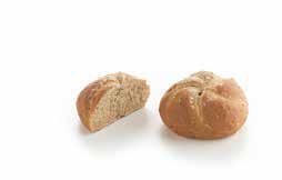 NEW PALLET* 2103232 KAISER ROLL MULTIGRAIN 60 g 110 PCS C/S 28 C/S PAL BAKING 180 C 11-13 Classic but crisp, thin crusted multigrain roll with the typical 5  Enriched with wheat, rye & oat