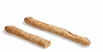 5000106 BARRA GALLEGA 260 260 g 45 cm 18 PCS C/S 40 C/S PAL BAKING 180 C 14-16 This Spanish baguette successfully combines a thin crispy crust with a light open crumb structure, baked on stone and
