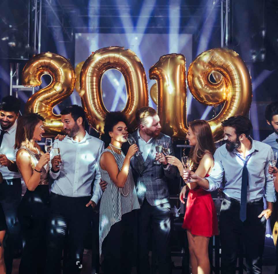 New Year s Eve Gala Dinner St Monday 31 December 2018 Welcome Cocktail Open Bar Celebration Brazilian Show Drumers Performance Dj Set Happy New Year!