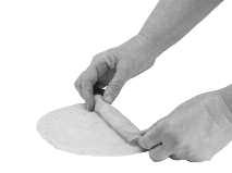 Remove crêpe from the cooking plate using a large heatproof plastic