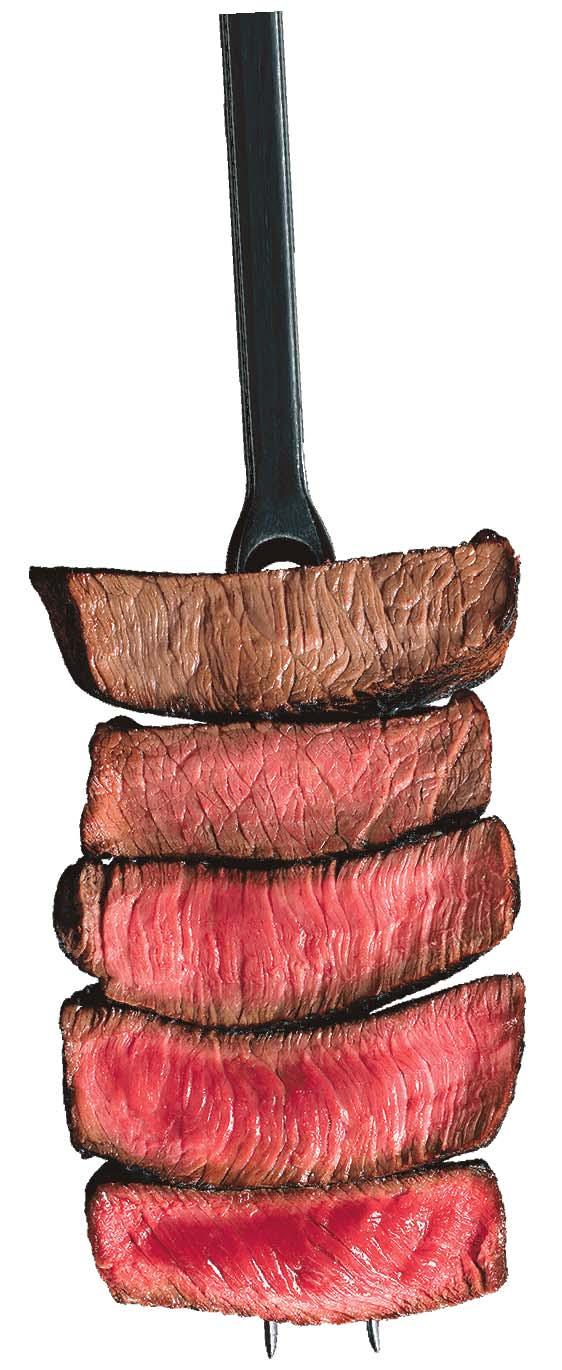 Z hovädzieho mäsa Beef Filet mignon s kačacími pečienkami 180 g.