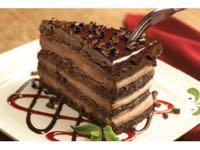 Triple Chocolate Strata Classic Italian Chocolate Torta Layered With Creamy Mousse And Topped With Dark