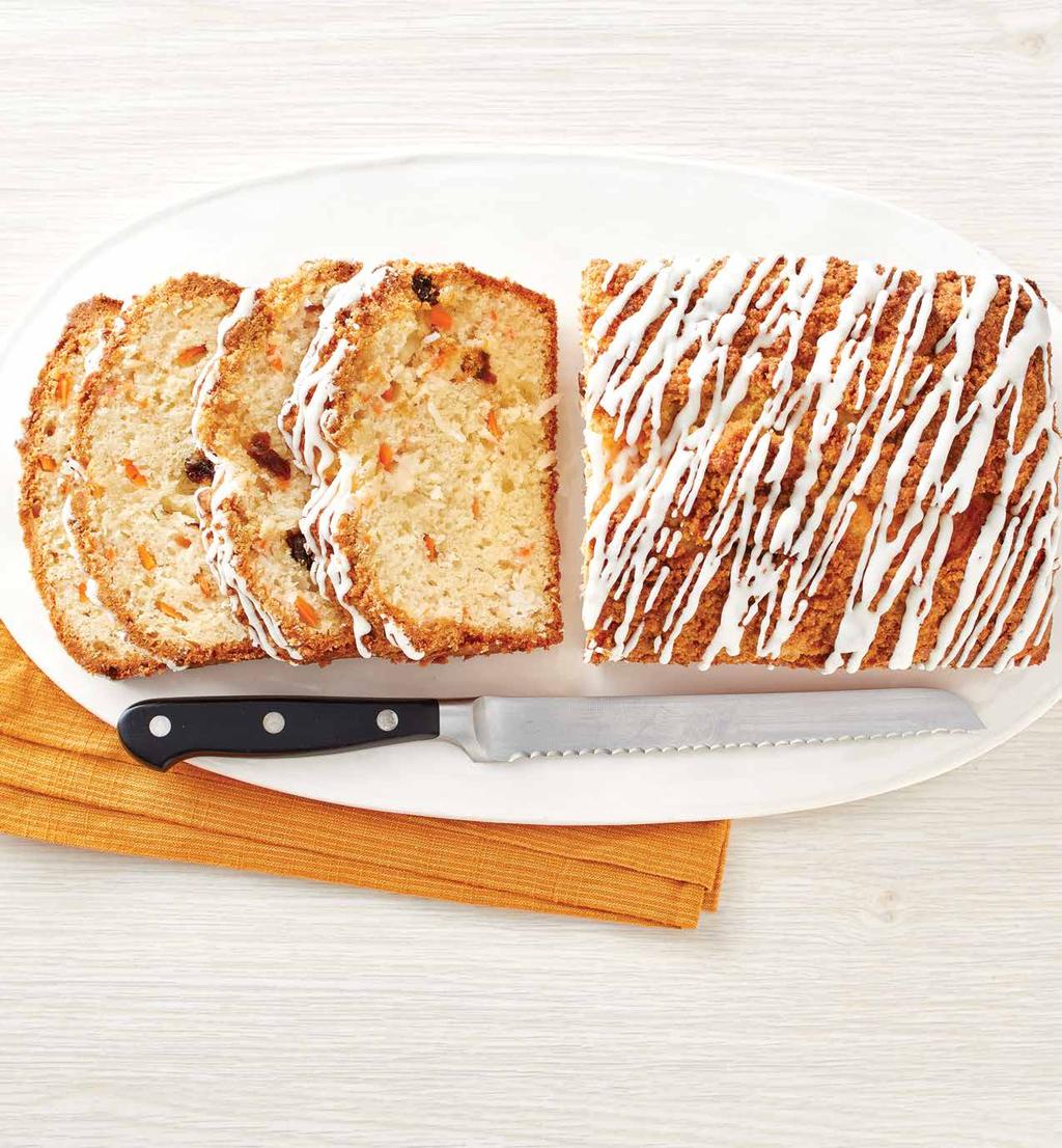 LOAVES Carrot Cake loaf Elevate the classic carrot cake with this easy