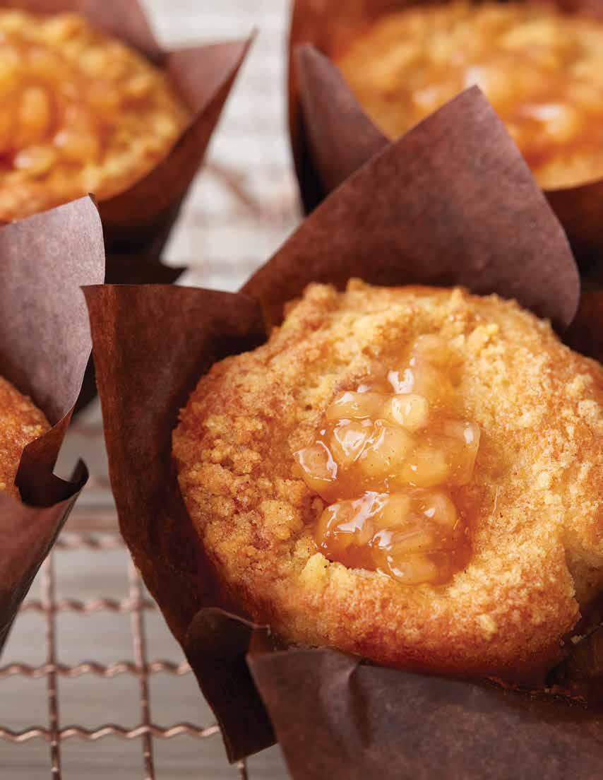 MUFFINS apple Streusel muffins Delicate muffins with a sweet apple filling are