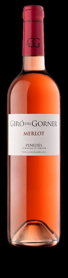 Rosé GG Varieties: Merlot 100% Description: Young rosé wine Elaboration: Controlled maceration 8-18 hours at low temperature. Cold fermentation 10-15 days, obtaining the primary aromas of the grapes.
