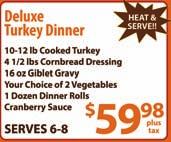 HOLIDAY DINNERS Hormel