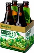 Mout Cider 5% or Scrumpy 8% 1.25 Litre Monteith's Crushed Cider 4.