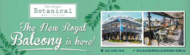 Short Hotel Group portfolio in 2013, The Royal Botanical on level 1 has become a favourite functions & dining destination in the Inner West.