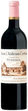 29,00 "Vieux Château Certan" Quotation: 96-98 Composed of 81% Merlot, 14% Cabernet Franc and 5% Cabernet Sauvignon, the deep garnet-purple colored