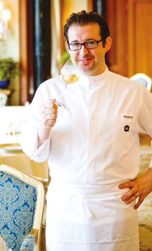 Frederic Chabbert Chef Chabbert is also part Alsatian on his mother s side, that is which probably explains why his creation is perfectly matched with Alsace Riesling.