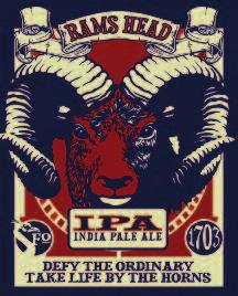 Ramshead is an aggressively hopped, West Coast style IPA from the Delaware-based brewery, Fordham. At 7.