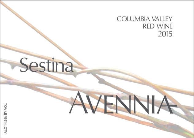 TOP CELLAR SELECTIONS I 2018 98 Avennia 2015 Sestina Red (Columbia Valley).
