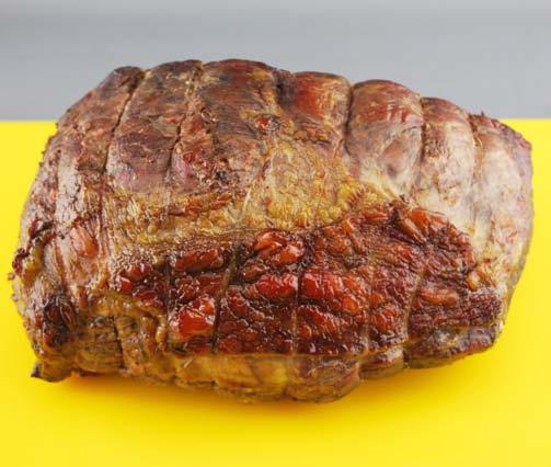 Sunday Carvery - Roast Beef Topside You ll need: Meat Deck Tray Beef Topside Joint Melted Butter (See Sub) 1 Each 5g 1. Remove topside joint from packaging leaving on the string 2.